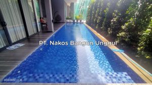 jasa kontraktor kolam renang - pt. nakos bangun unggul
